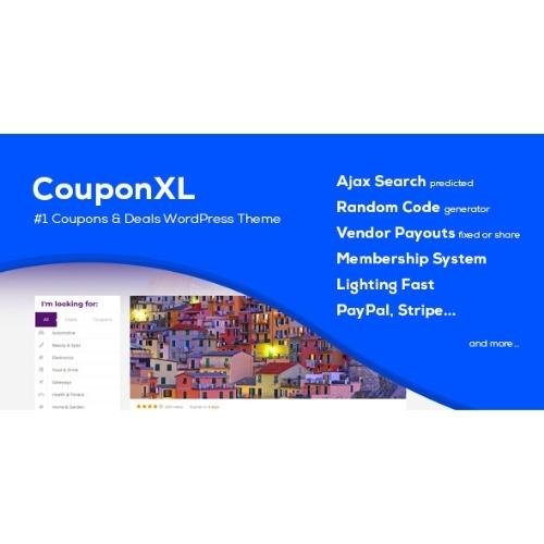 CouponXL - Coupons, Deals & Discounts WP Theme